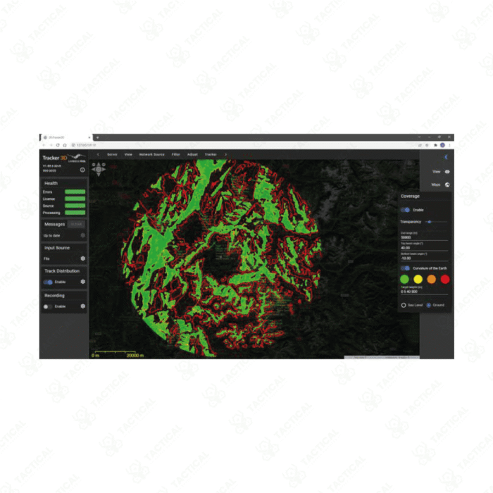 SPx Tracker-3D Software Application