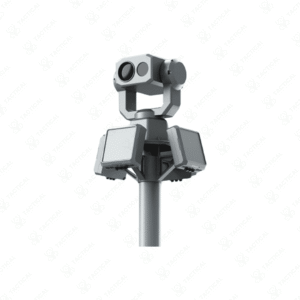 Four-sided Array Radar and PTZ Camera Combine Unit