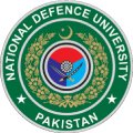 National Defence University Pakistan logo — military education and defence research equipment customer
