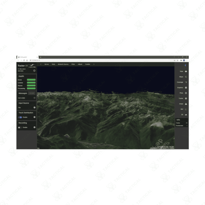 SPx Tracker-3D Software Application