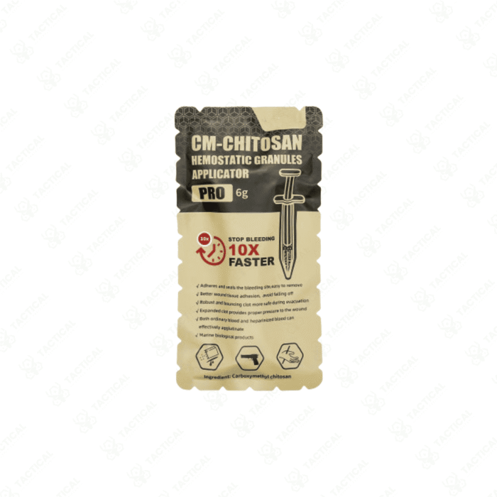 CM-Chitosan Hemostatic Granules Applicator | Tactical Supplies