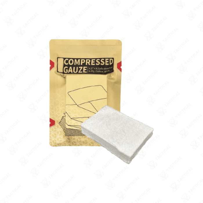 Compressed Gauze