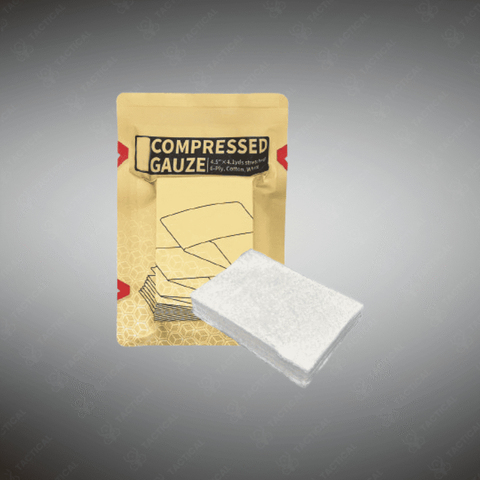 Compressed Gauze