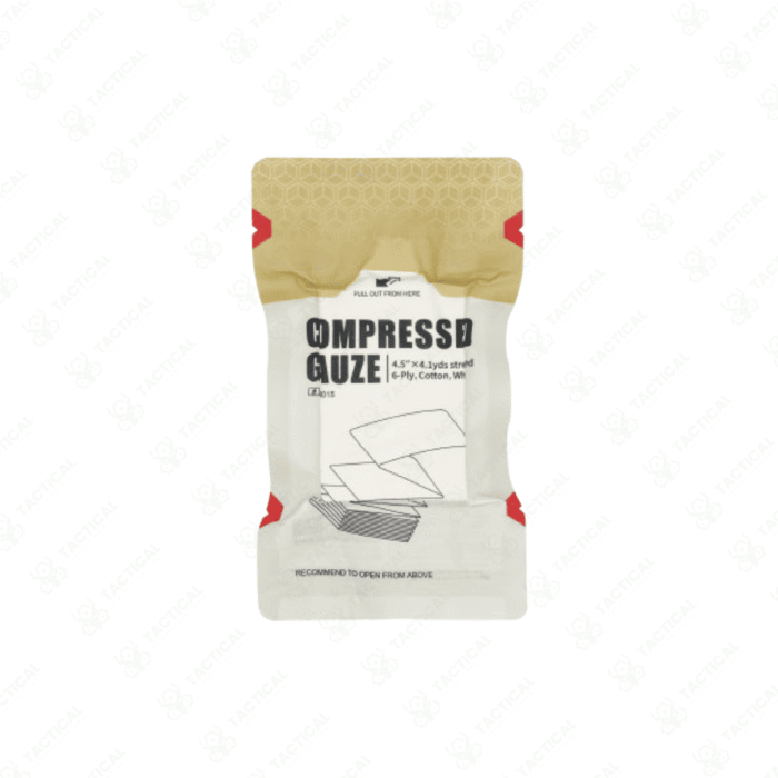 Quick-Response Compressed Gauze | Tactical Supplies