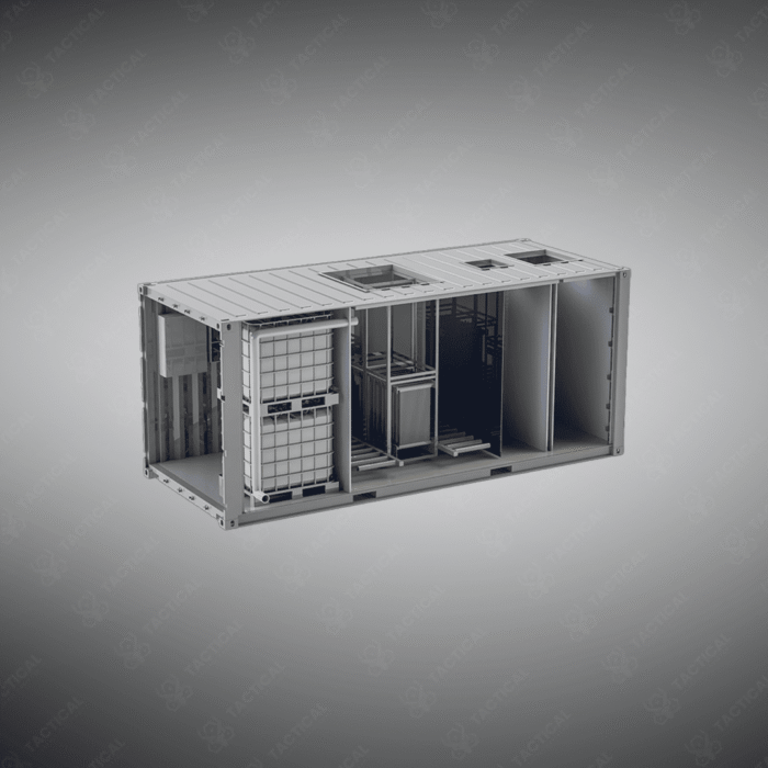 Modular Containerized Wastewater Treatment and Reuse System