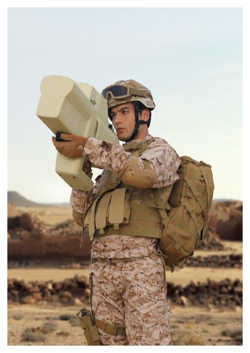 Handheld Counter-UAV Equipment