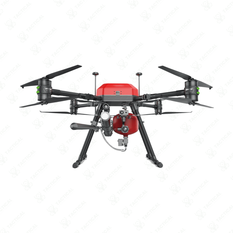 Fire Fighting Drone with Dry Powder Agent