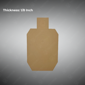 Cardboard Silhouette IPDA Perforated