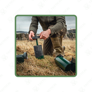 Clay Holding Magazine