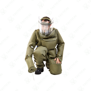 Demining Suit with Protective Visor