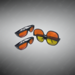 Dual-band Integrated Folding Goggles