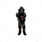 EOD Suit with Helmet and Visor