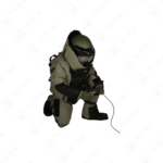 EOD Suit with Helmet and Visor