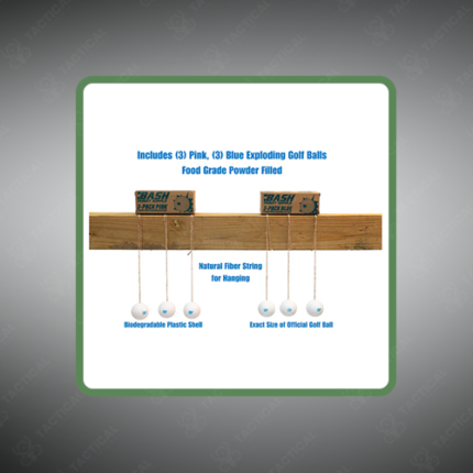 Exploding Golf Ball Targets