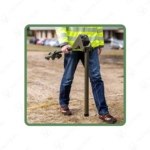 Portable Ferromagnetic Object Detector Magnetometer