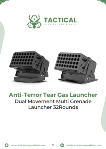 32 Rounds Anti-Terror Tear Gas Launcher