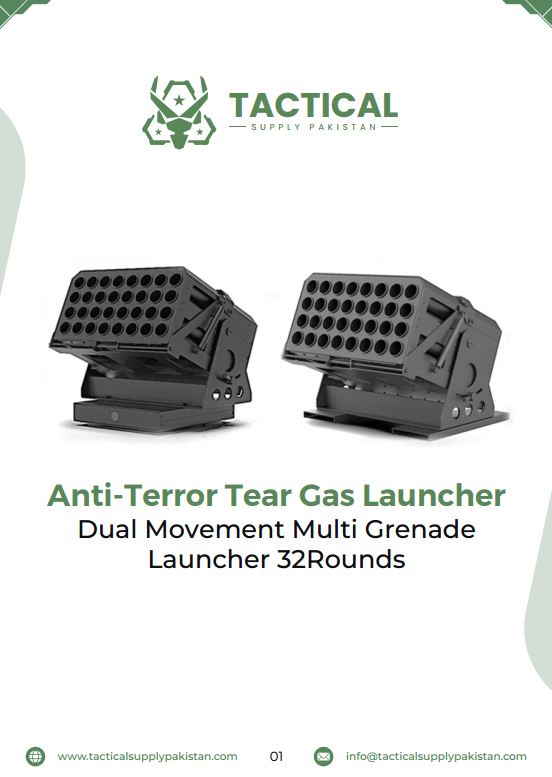 32 Rounds Anti-Terror Tear Gas Launcher