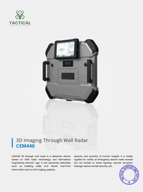 3D Imaging Through Wall Radar