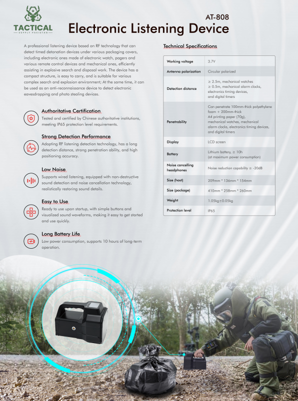 AT-808 Electronic Listening Device