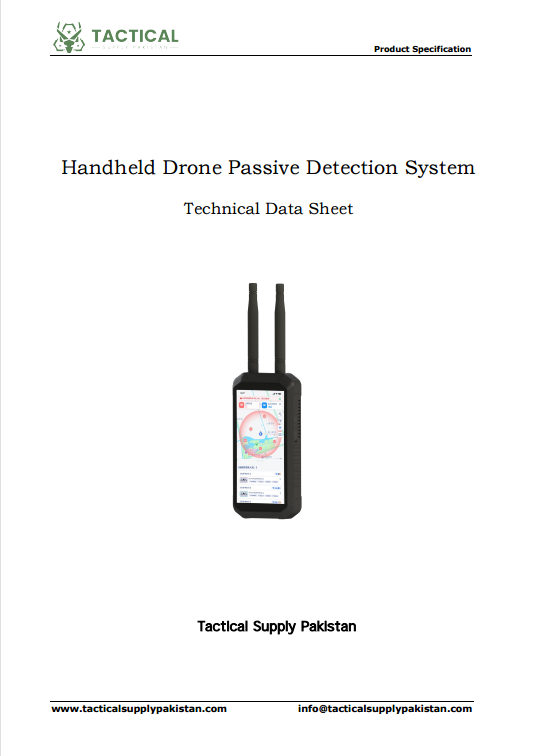 Handheld Drone Passive Detection System
