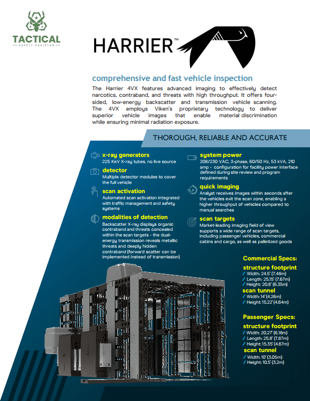 Harrier 4VX Narcotics, Contraband, and Threats Detector