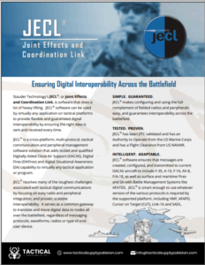 JECL (Joint Effects and Coordination Link) Software
