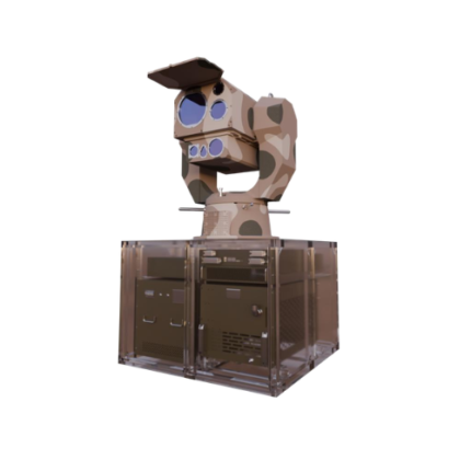 Laser Interception Anti Drone Radar (Acoustic + Optical Guided)