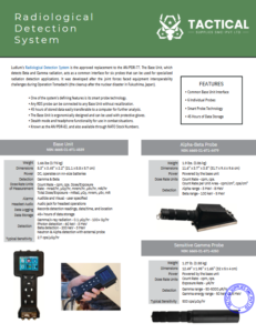 Radiological Detection System
