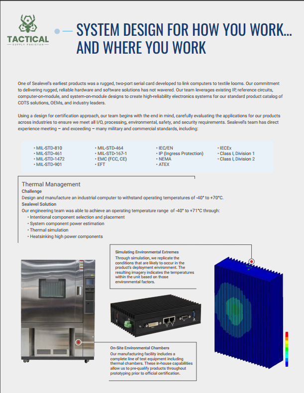 Rugged Electronics & Embedded Computing Solutions