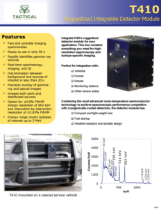 Ruggedized Integrable Detector Module