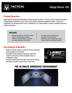 Simulation Training (Range Systems)
